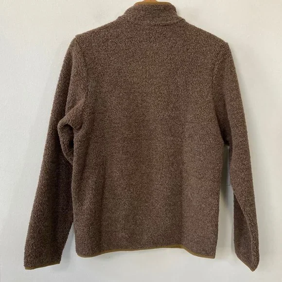 Patagonia Reclaimed Fleece Jacket in Mulch Brown